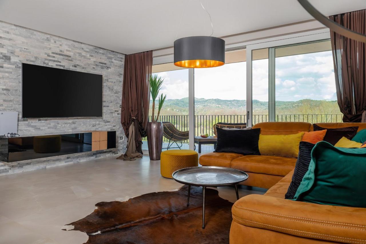 Luxury Villa Santa Cruz With Xl Pool And Jacuzzi Potpićan Εξωτερικό φωτογραφία